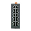 Unmanaged 16-port Industrial 10/100 Base-TX Ethernet SwitchICP DAS